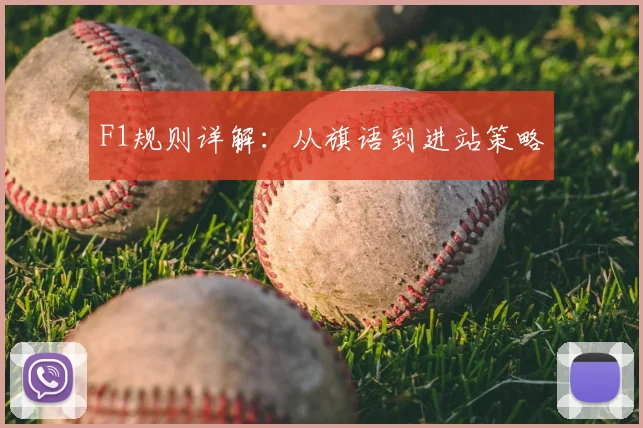 F1规则详解：从旗语到进站策略